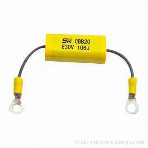 MPT Metalized Polypropylene Axial Film Capacitor, Widely Used in High Frequency and Pulse Circuit